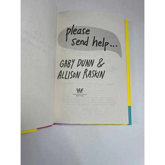 Please Send Help by Gaby Dunn Allison Raskin YA Fiction Novel - Picture 3 of 4